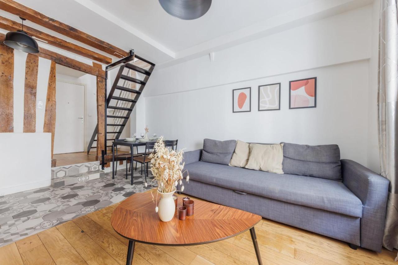 פריז Cozy Apartment - 1Br-4P - Place Des Victoires מראה חיצוני תמונה