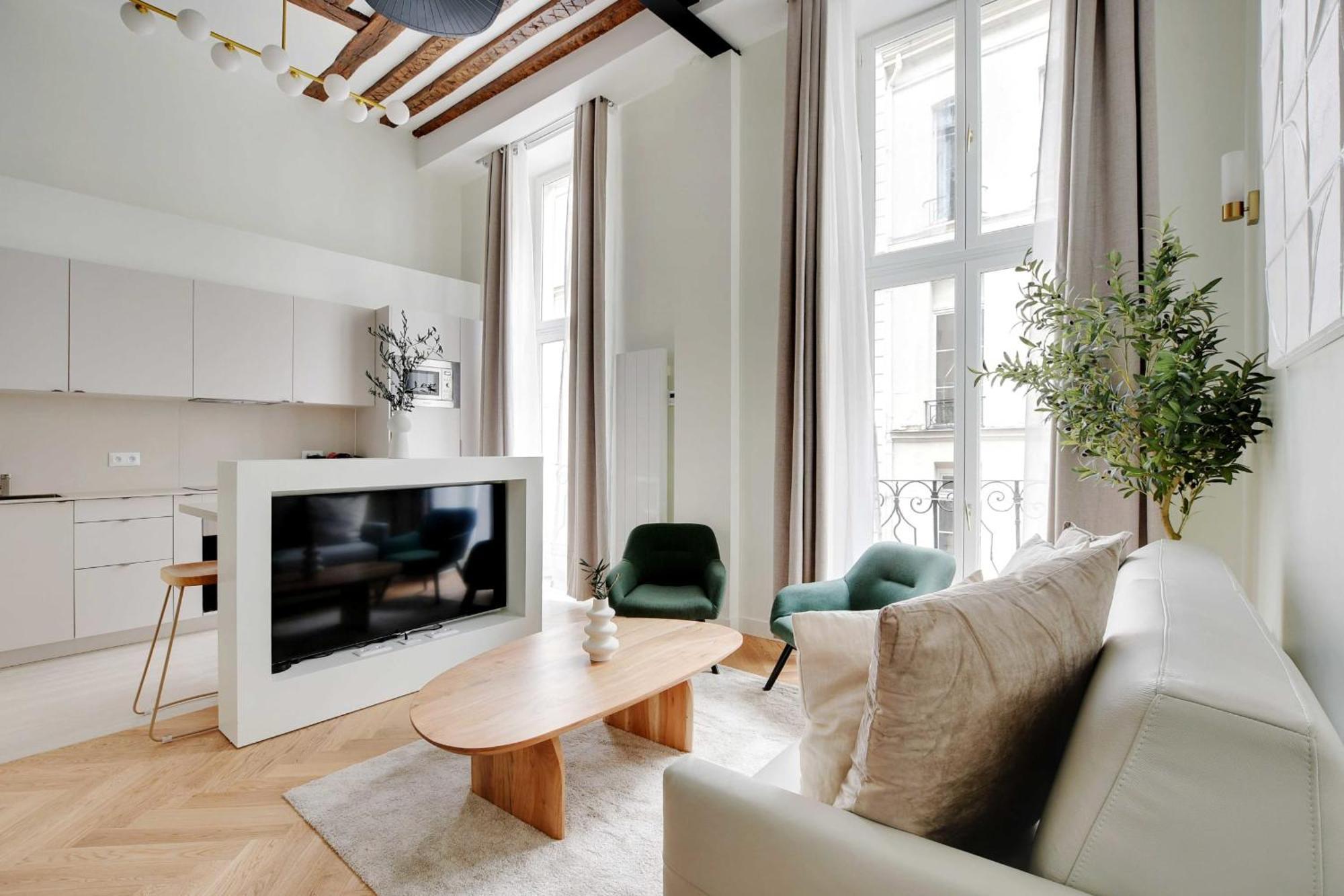 פריז Cozy Apartment - 1Br-4P - Place Des Victoires מראה חיצוני תמונה