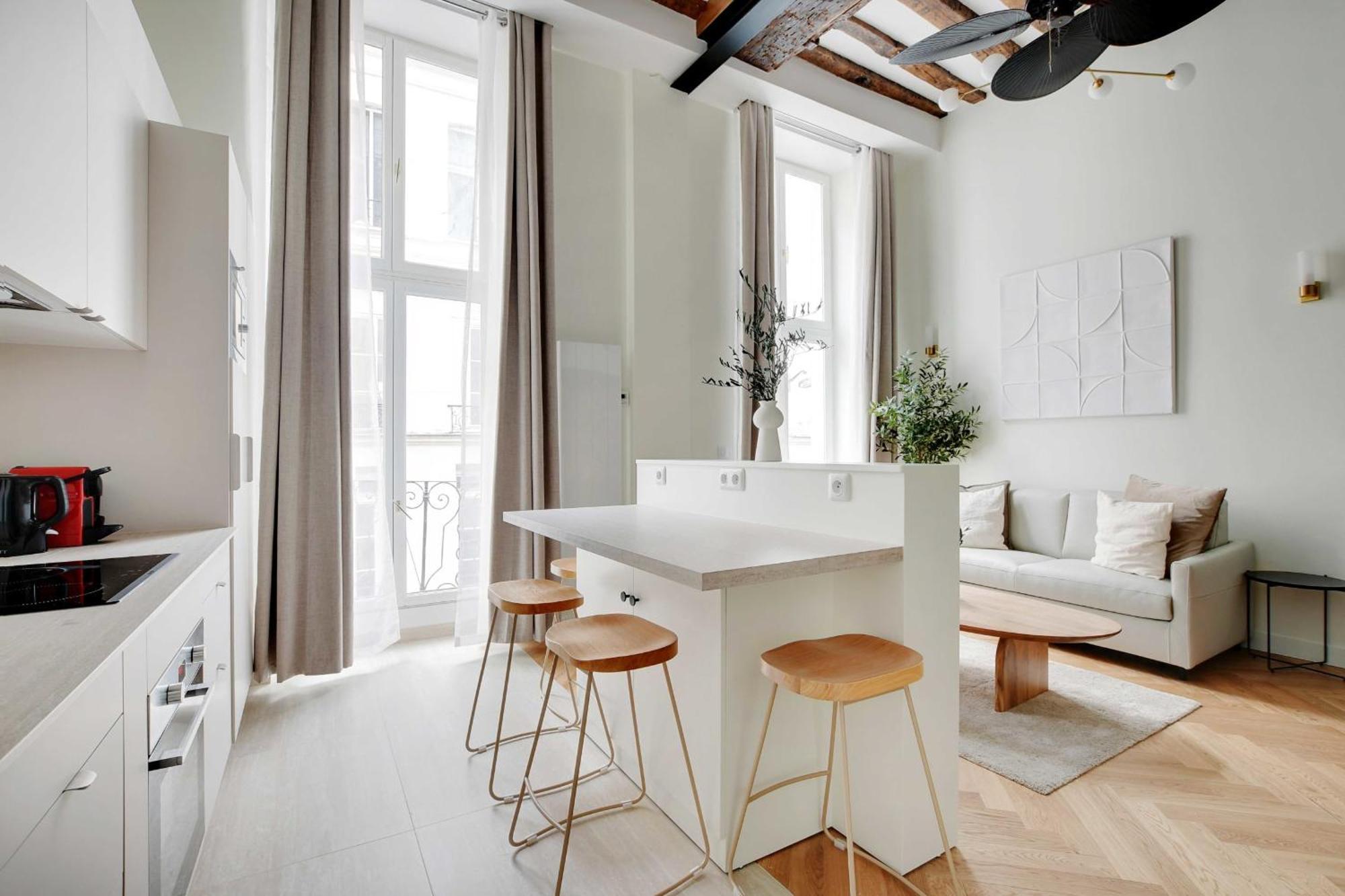 פריז Cozy Apartment - 1Br-4P - Place Des Victoires מראה חיצוני תמונה