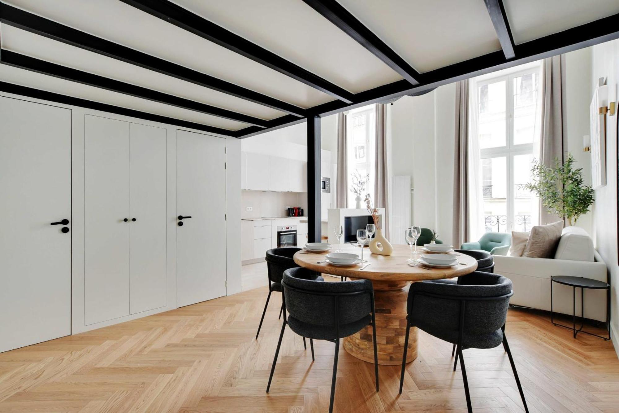 פריז Cozy Apartment - 1Br-4P - Place Des Victoires מראה חיצוני תמונה